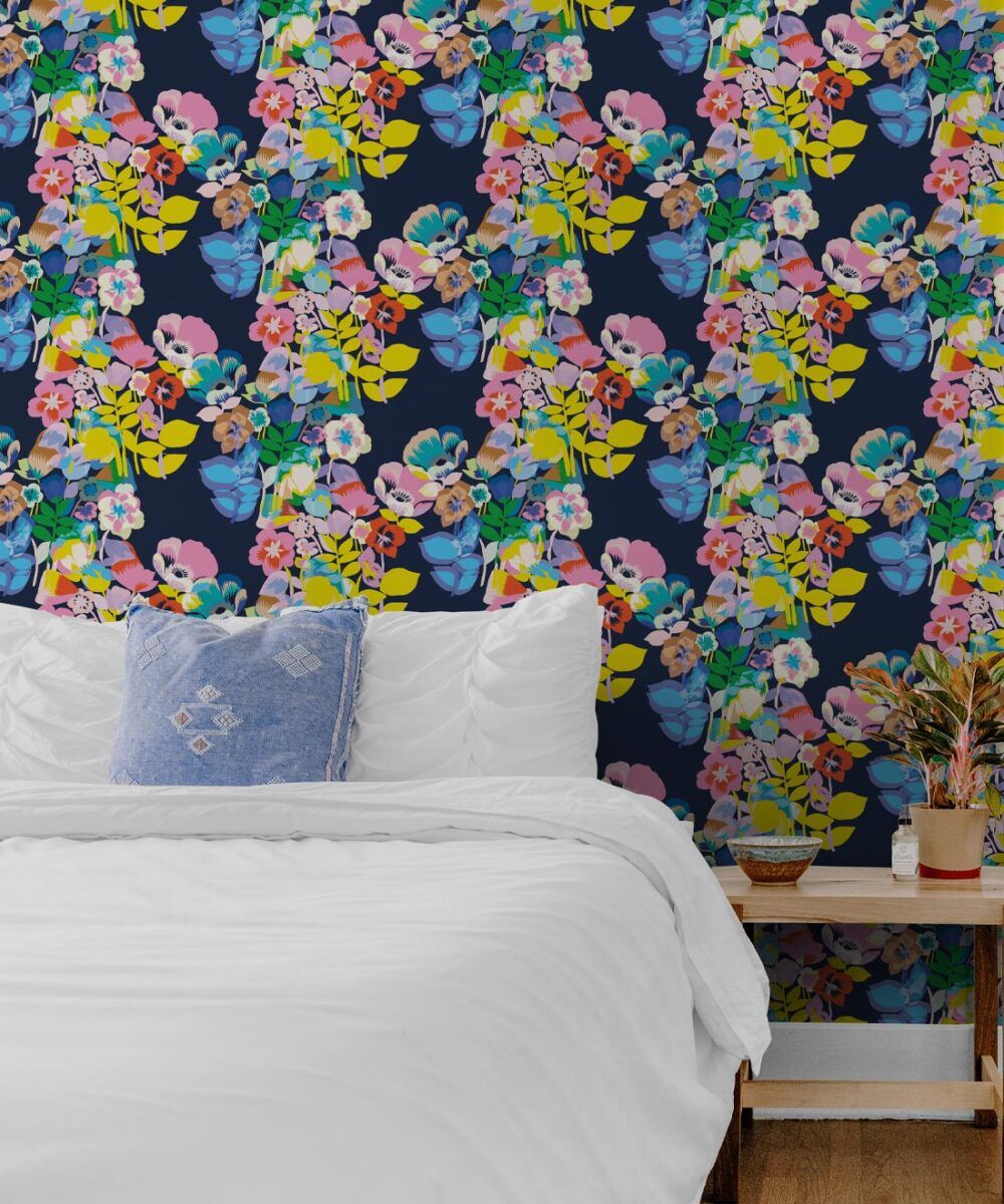 Plumeria Summer Wallpaper • Floral Wallpaper • Milton & King