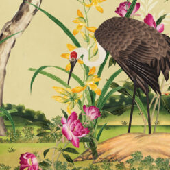 Oriental Garden Mural • Sun • Part 1 • Scale