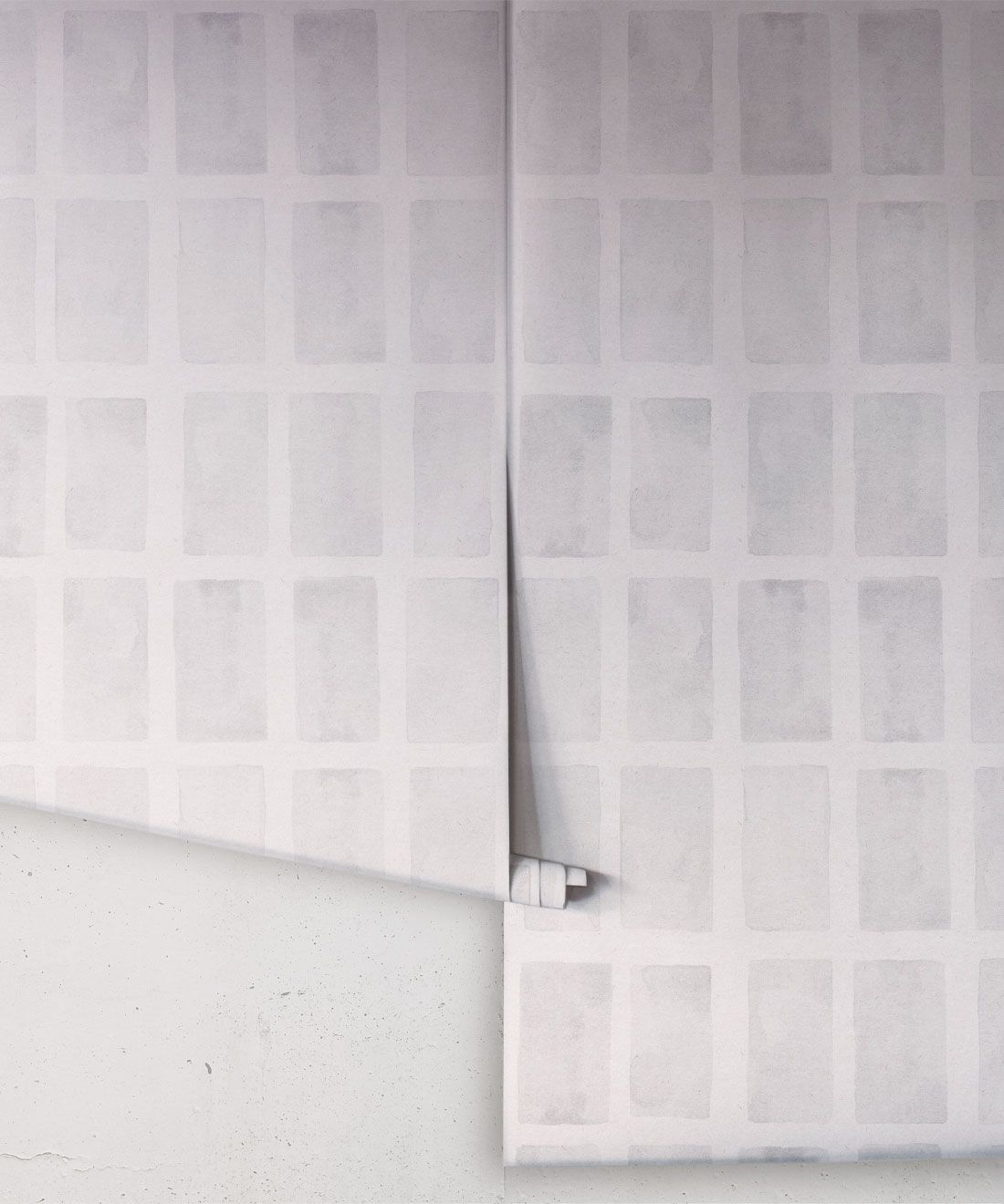 Barres Wallpaper • Grey White • Rolls