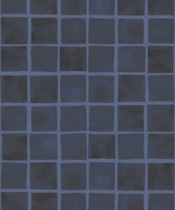 Carée Wallpaper • Midnight Navy • Swatch