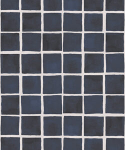 Carée Wallpaper • Midnight White • Swatch