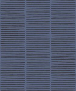 Lignes Wallpaper • Midnight Navy • Swatch