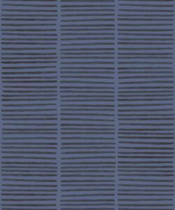 Lignes Wallpaper • Midnight Navy • Swatch