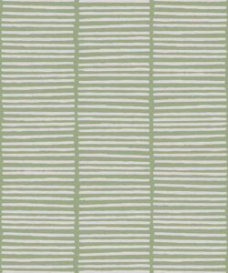 Lignes Wallpaper • Snow Green • Swatch