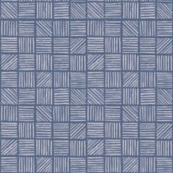 Lignes Deux Wallpaper • Blue Navy • Swatch