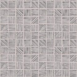 Lignes Deux Wallpaper • Charcoal Light Beige • Swatch
