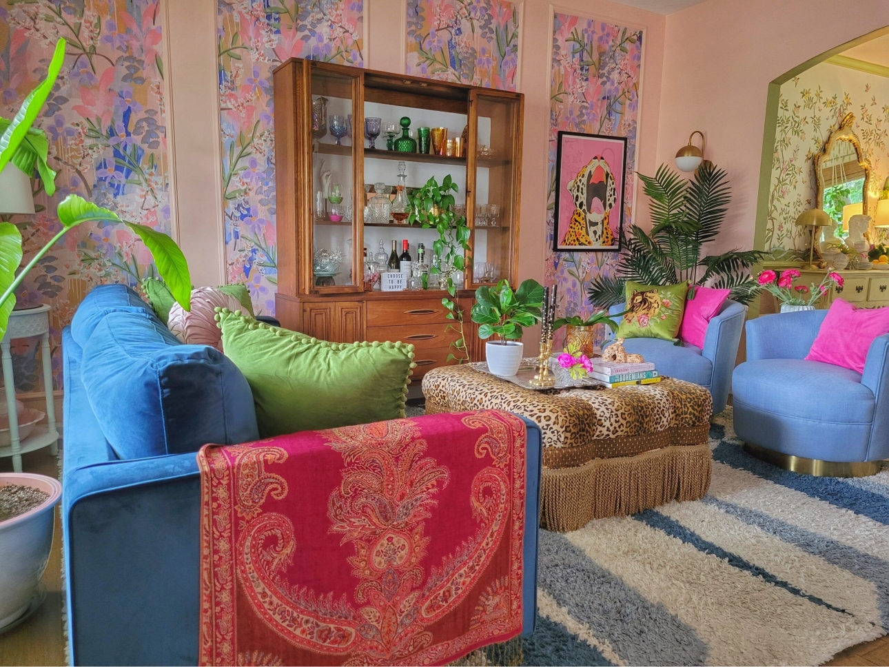 Preppy Bohemian At Home Daphne Wallpaper Blog