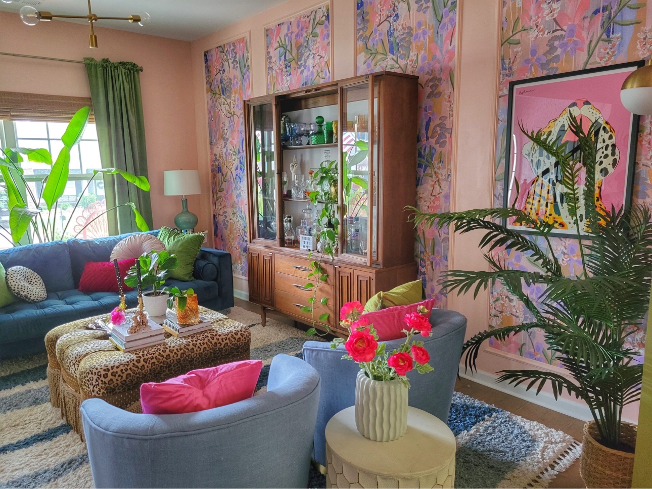 Preppy Bohemian At Home Daphne Wallpaper by Tiff Manuell Blog