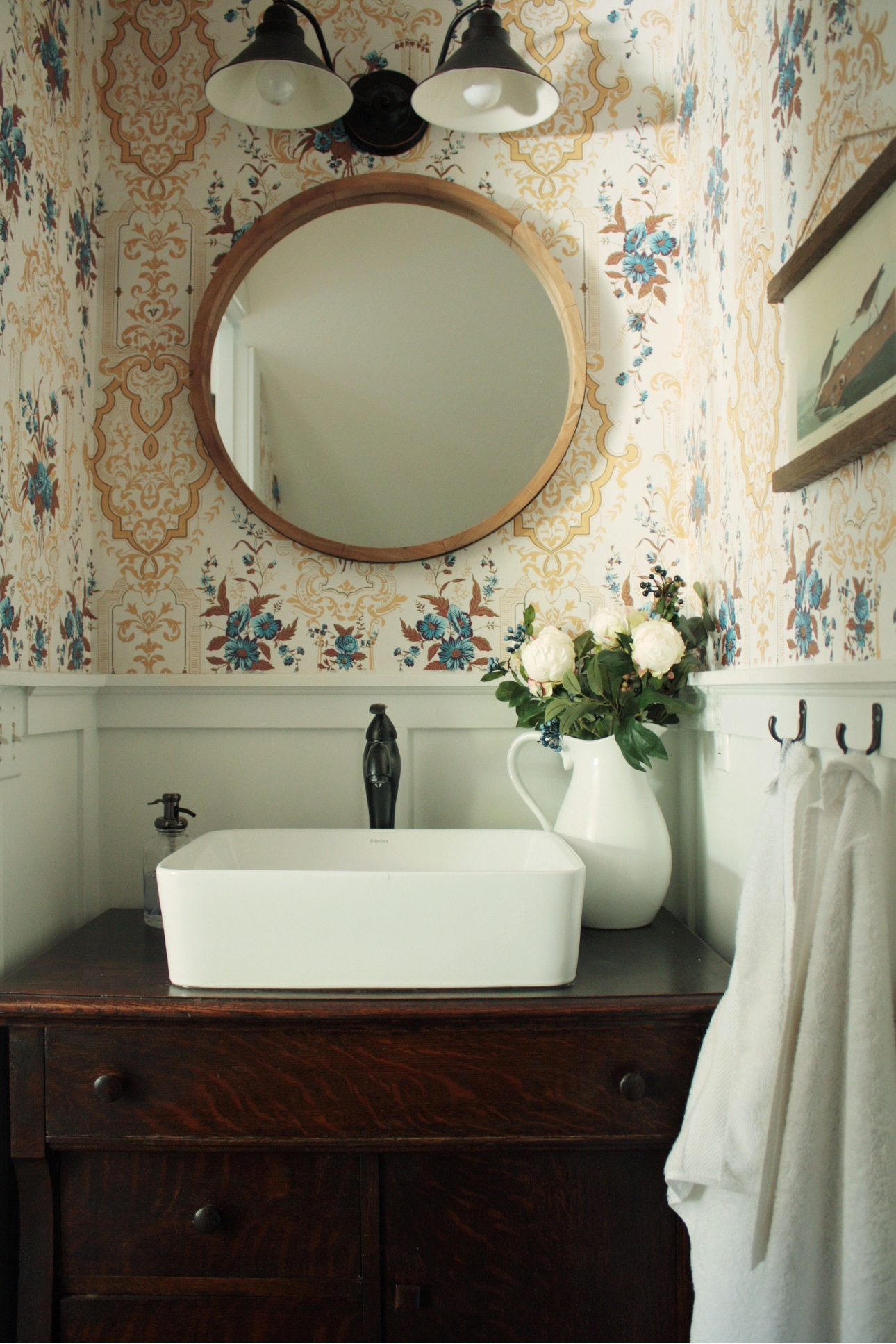 Chevallier by Erstwhile in a powder room.