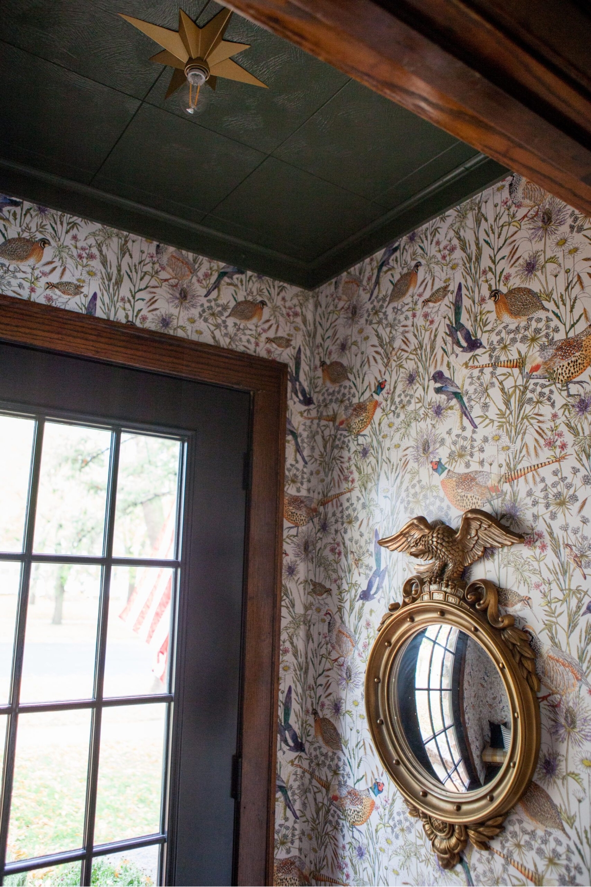 Angela Fahl • Woodland Birds • Entryway • Mirror On The Wall