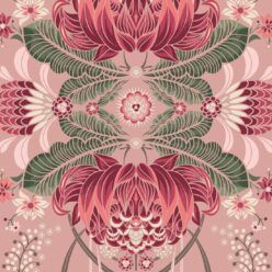 Bush Beauty Wallpaper • Pink • Swatch
