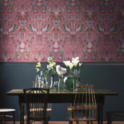 Gumnut Paradise Wallpaper • Cherry • Insitu