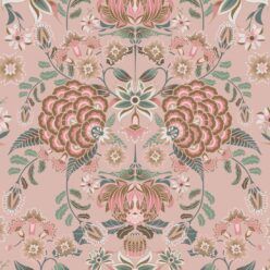 Waratah Wonderland Wallpaper • Pink • Swatch