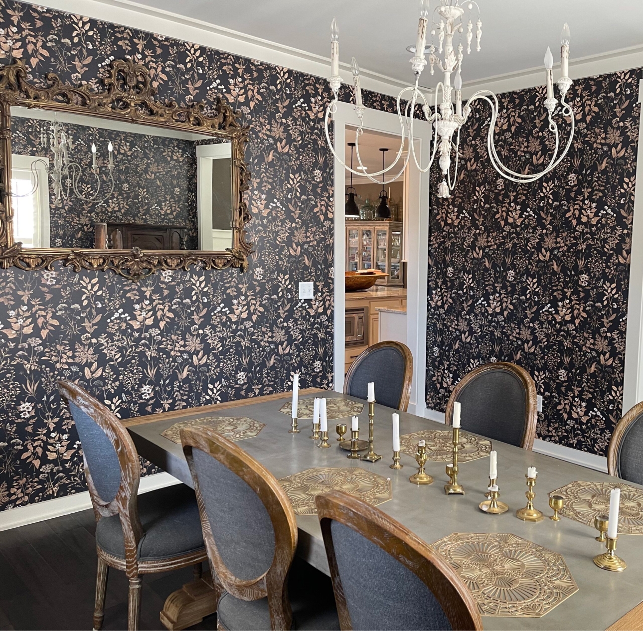 Herbarium Antique Wallpaper • Alieta Casey