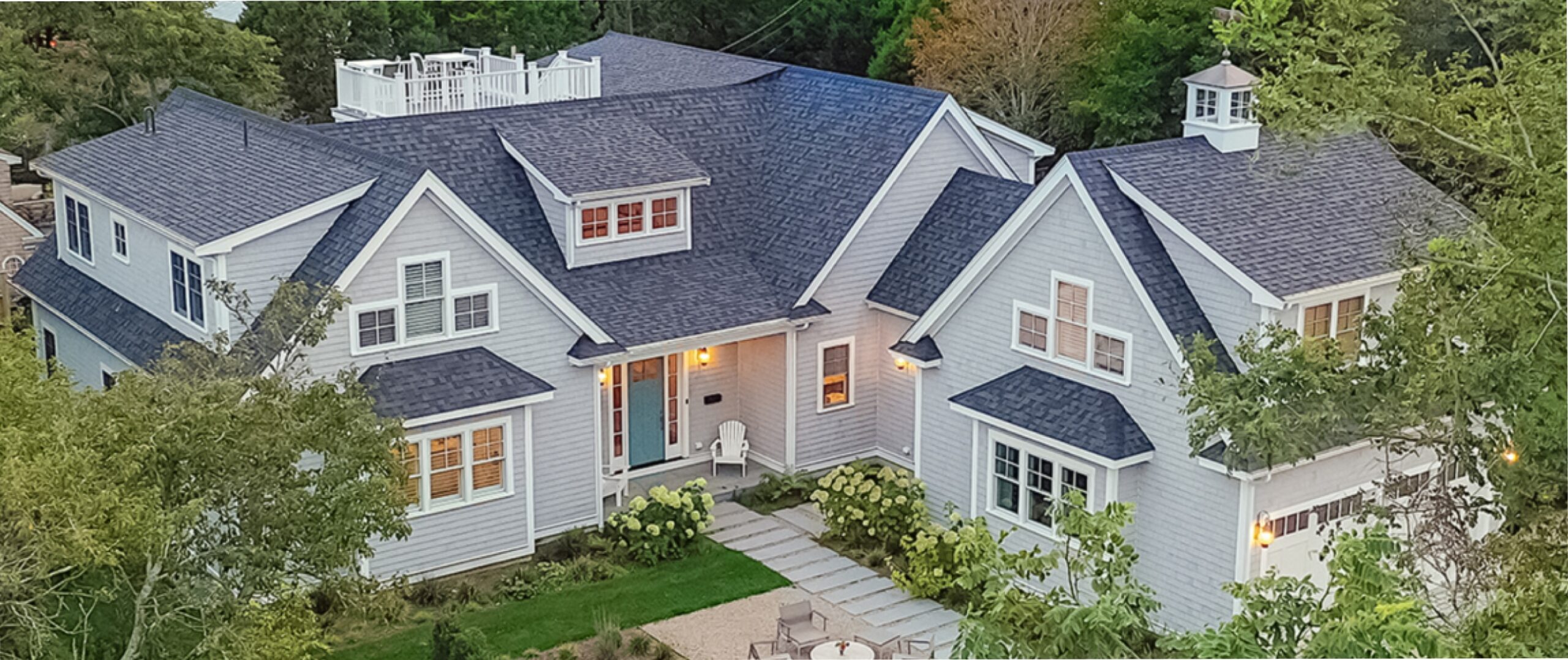 A classic multi-story home