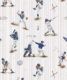 Baseball Wallpaper • Pinstripes • Swatch