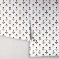 Marigold Wallpaper - Palace Grove Collection - M&K Studio - Roll - Colorway: Ruby
