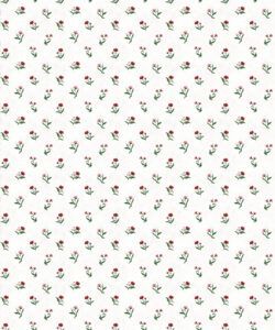 Posey Wallpaper - Palace Grove Collection - M&K Studio - Swatch - Colorway: Ruby