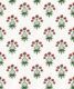 Geranium Wallpaper - Palace Grove Collection - M&K Studio - Swatch - Colorway: Ruby