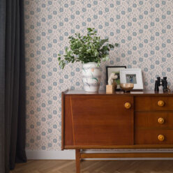 Meadow Dreams Wallpaper - Wallpaper Republic - Colorway: Taupe - Insitu