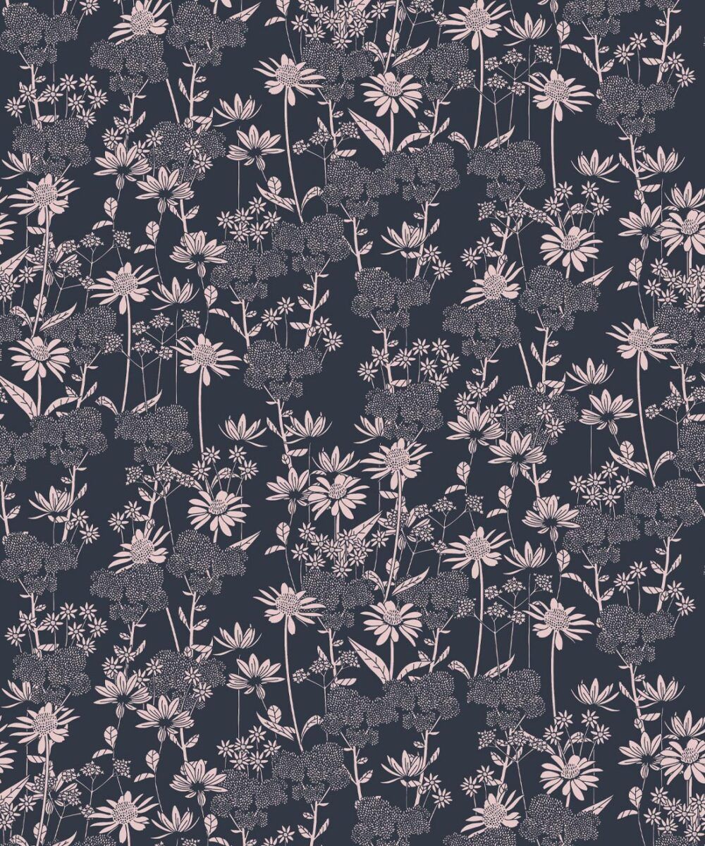 London Street Flowers Wallpaper • Floral • Milton & King USA