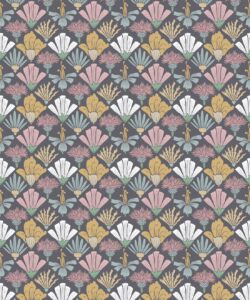 In The Bloom Collection - Wallpaper Republic - Corsage Wallpaper - Colorway: Multi - Swatch