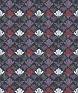 In The Bloom Collection - Wallpaper Republic - Corsage Wallpaper - Colorway: Night - Swatch