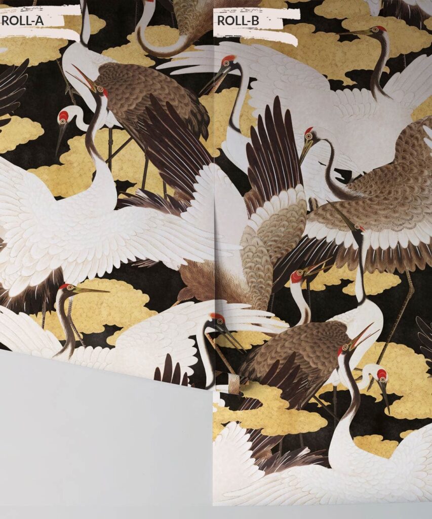 Cranes Wallpaper • Stunning Bird Wallpaper Design • Milton & King