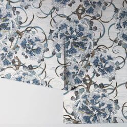 The Great Wave Bloom • Japanese Wallpaper • Milton & King