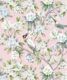 Victoria Wallpaper • Floral Wallpaper • Pink Wallpaper • Swatch