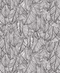 Bonfire in Domino is a spectacular leaf wallpaper