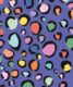 Rainbow Leopard Wallpaper • Periwinkle • Swatch
