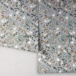 Bespoke Cranes Wallpaper • Lilac • Rolls