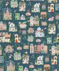 Around The World Wallpaper • Dusk • Swatch