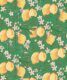 Lemons Wallpaper • Summer Green • Swatch