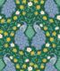 Peacock Wallpaper • Forest Green • Swatch