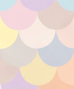 Happy Scales Mural • Pastel • Swatch