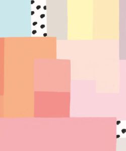 Stepping Up Mural • Pastel Spot • Swatch