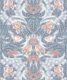 Bellbirds & Iris Wallpaper • Dusty Blue • Swatch