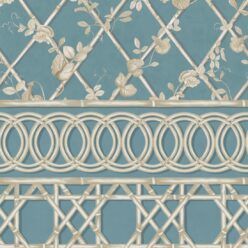 Ivy Frieze Mural • Provence & Cane • Swatch