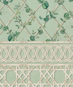 Ivy Frieze Mural • Sage & Cane • Swatch