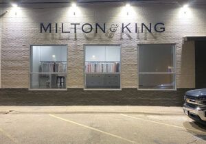 Outside of Dallas showroom