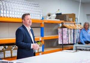 Richard in the Australia office