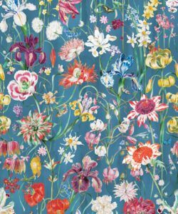 J'Adore Wallpaper • Blue • Swatch