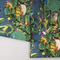 Festa Wallpaper • Denim • Rolls