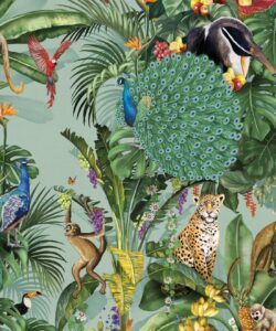 Festa Wallpaper • Jade • Swatch