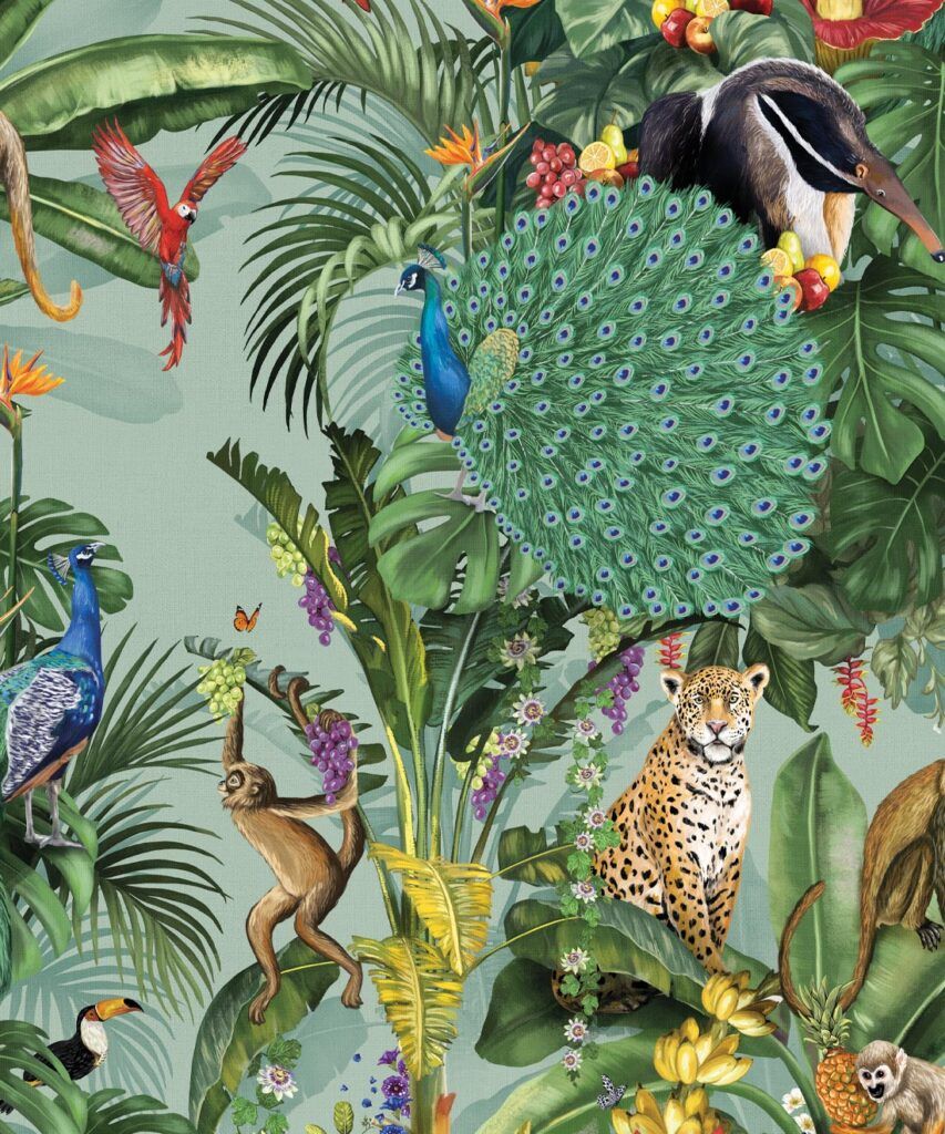 Festa Wallpaper • Jungle Wallpaper • Milton & King