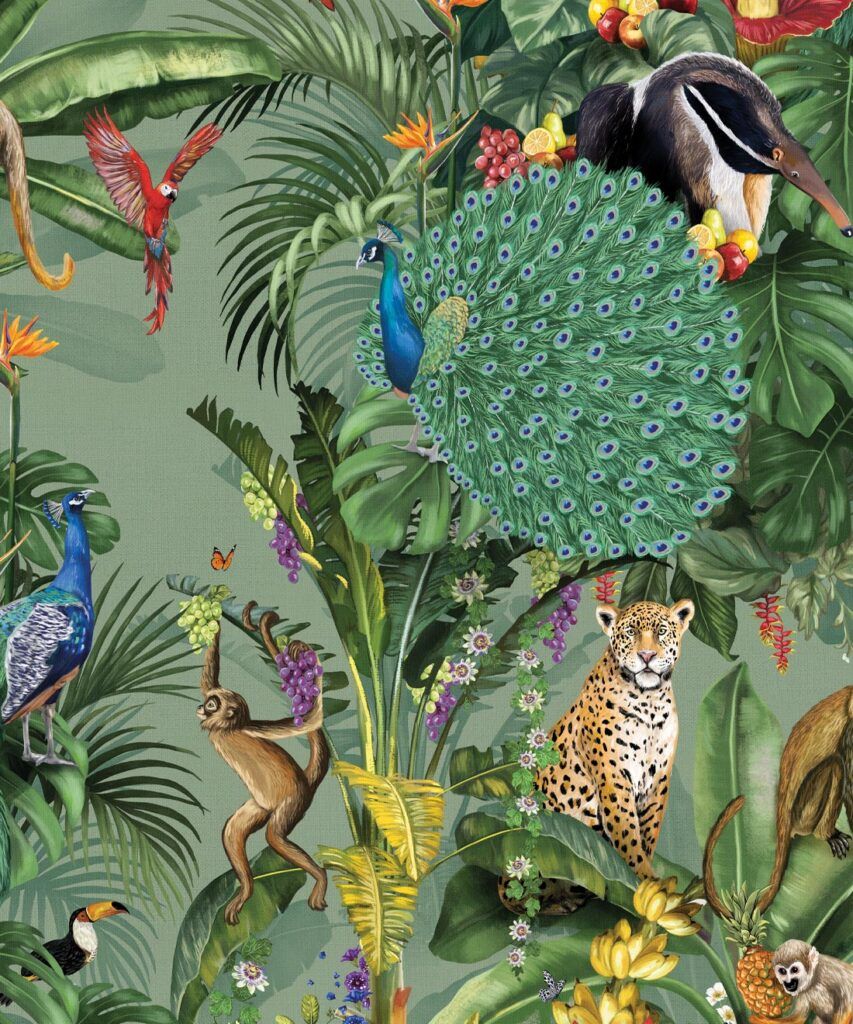 Festa Wallpaper • Jungle Wallpaper • Milton & King