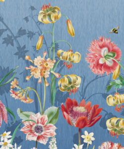 Jardin Mural • Blue • Swatch