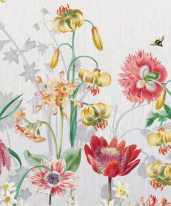 Jardin Mural • Grey • Swatch